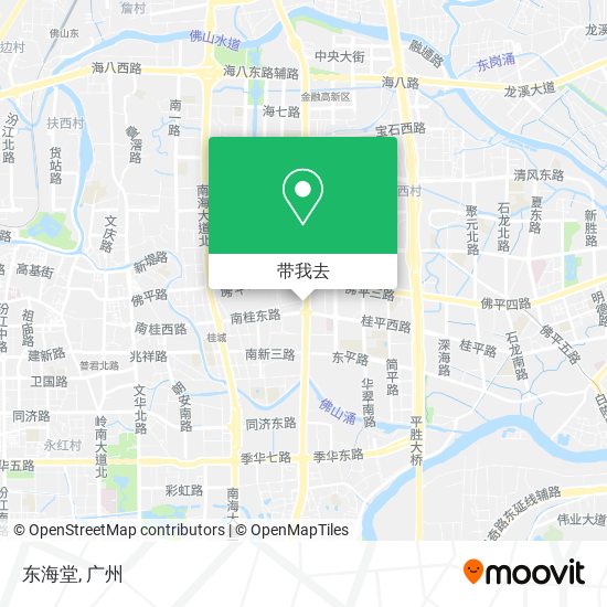 东海堂地图