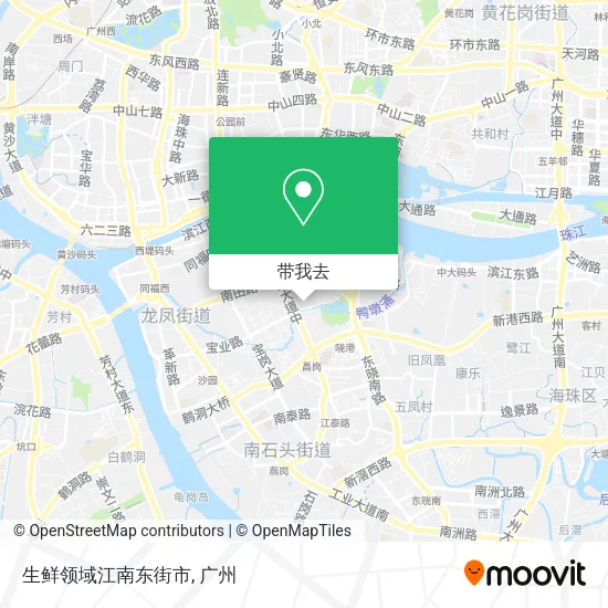 生鲜领域江南东街市地图