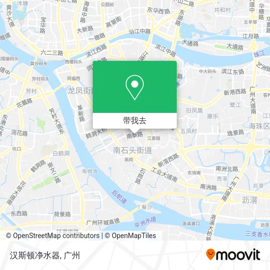 汉斯顿净水器地图