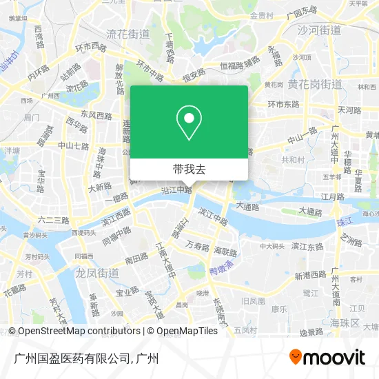 广州国盈医药有限公司地图