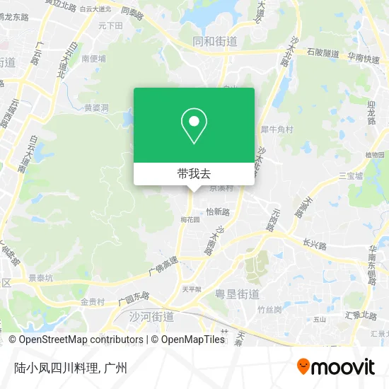 陆小凤四川料理地图