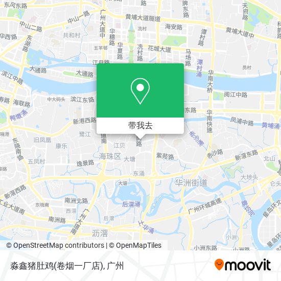 淼鑫猪肚鸡(卷烟一厂店)地图