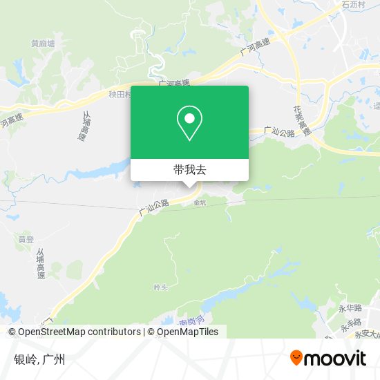 银岭地图