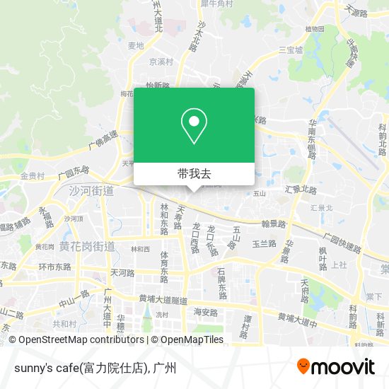 sunny's cafe(富力院仕店)地图