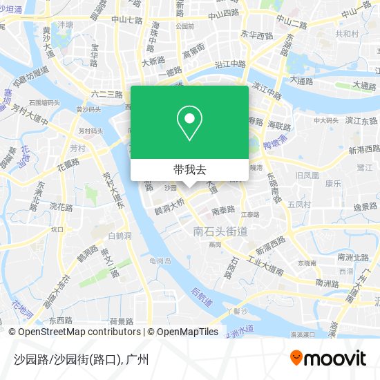 沙园路/沙园街(路口)地图