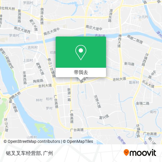 铭叉叉车经营部地图