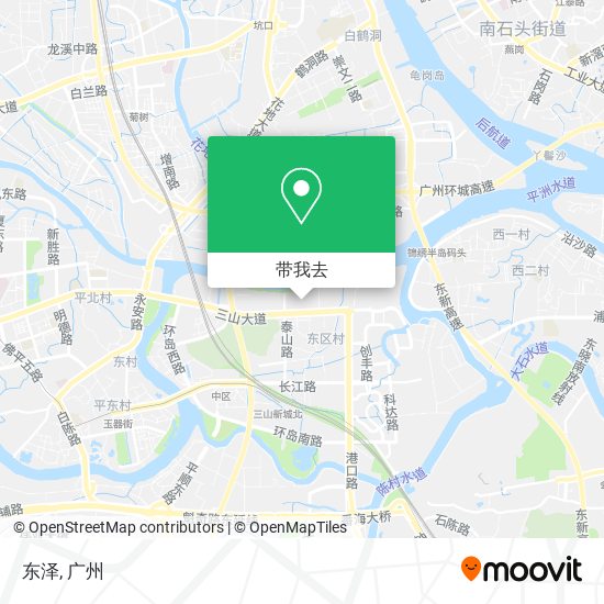 东泽地图
