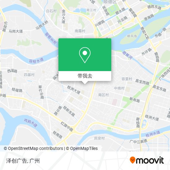 泽创广告地图
