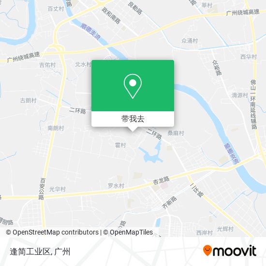 逢简工业区地图