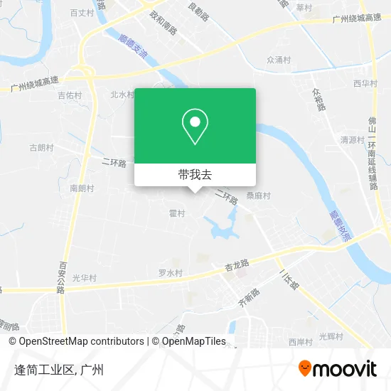 逢简工业区地图