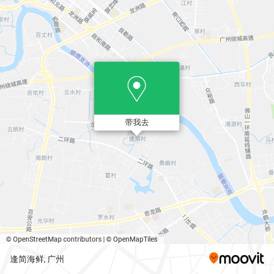 逢简海鲜地图