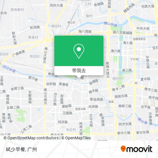 斌少早餐地图