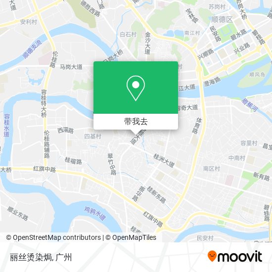 丽丝烫染焗地图