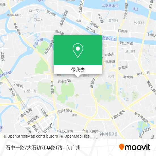 石中一路/大石镇江华路(路口)地图