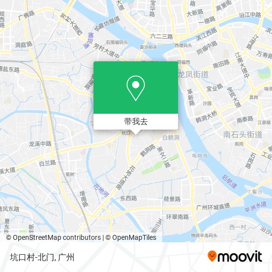 坑口村-北门地图