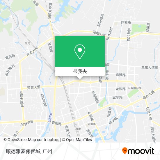 顺德雅豪傢俬城地图