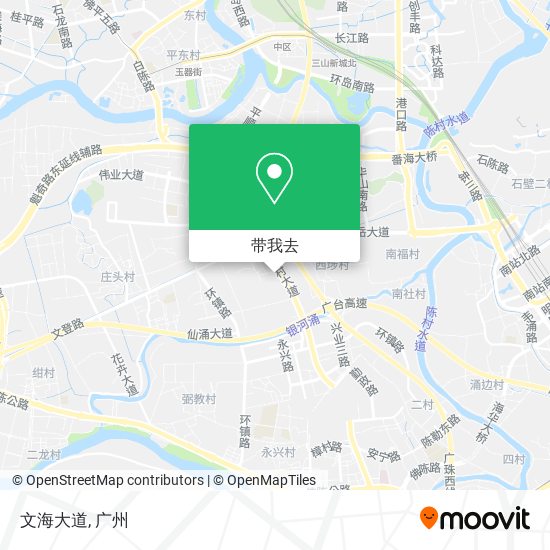 文海大道地图