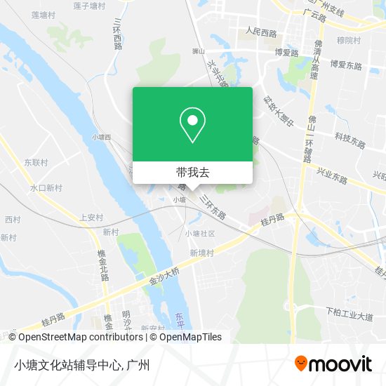 小塘文化站辅导中心地图