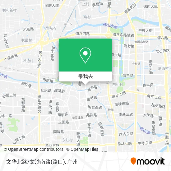 文华北路/文沙南路(路口)地图