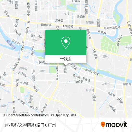 裕和路/文华南路(路口)地图