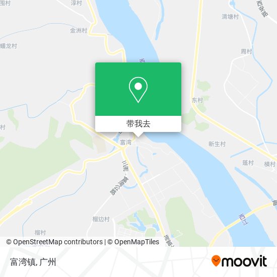富湾镇地图