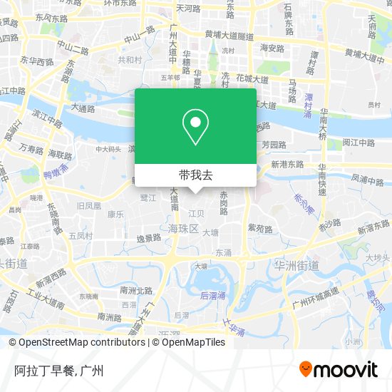 阿拉丁早餐地图