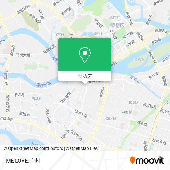 ME LOVE地图