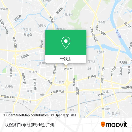 联滘路口(永旺梦乐城)地图