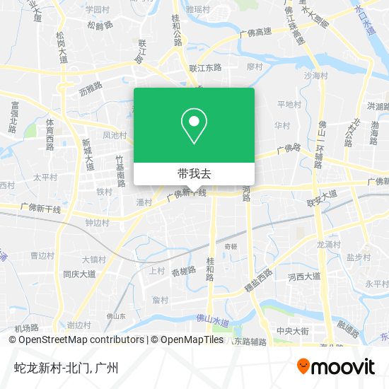 蛇龙新村-北门地图