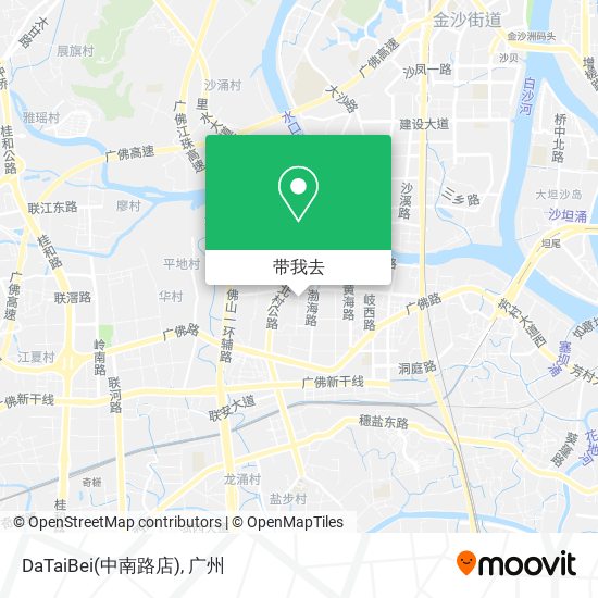DaTaiBei(中南路店)地图