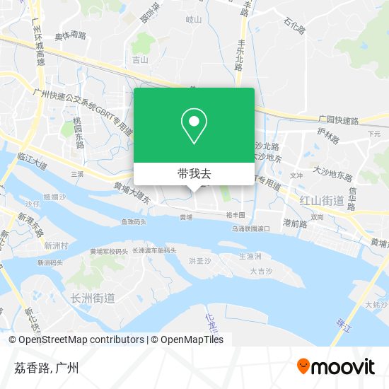 荔香路地图