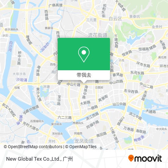 New Global Tex Co.,Ltd.地图