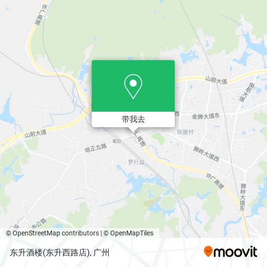 东升酒楼(东升西路店)地图