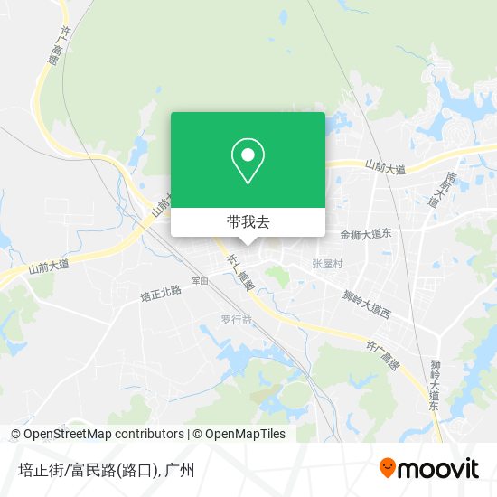 培正街/富民路(路口)地图