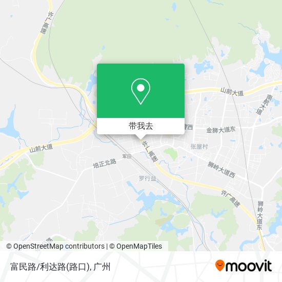 富民路/利达路(路口)地图