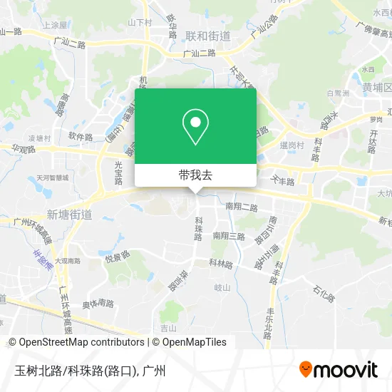 玉树北路/科珠路(路口)地图