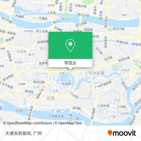 大塘东胜新街地图