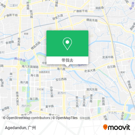 Agedandun地图