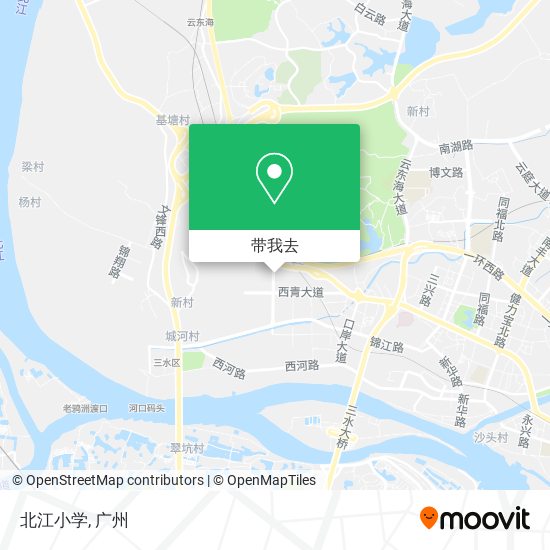 北江小学地图