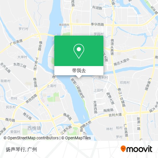 扬声琴行地图
