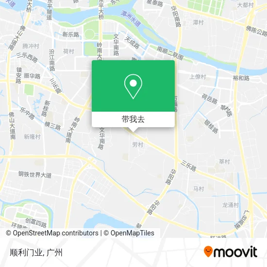 顺利门业地图