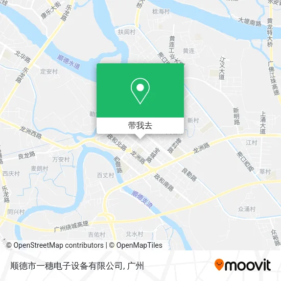 顺德市一穗电子设备有限公司地图