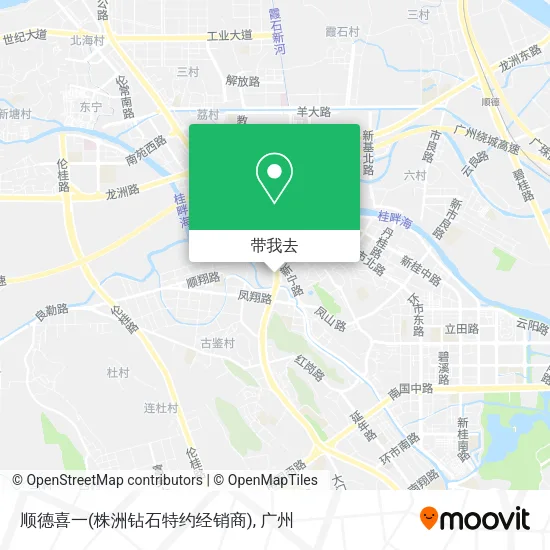 顺德喜一(株洲钻石特约经销商)地图