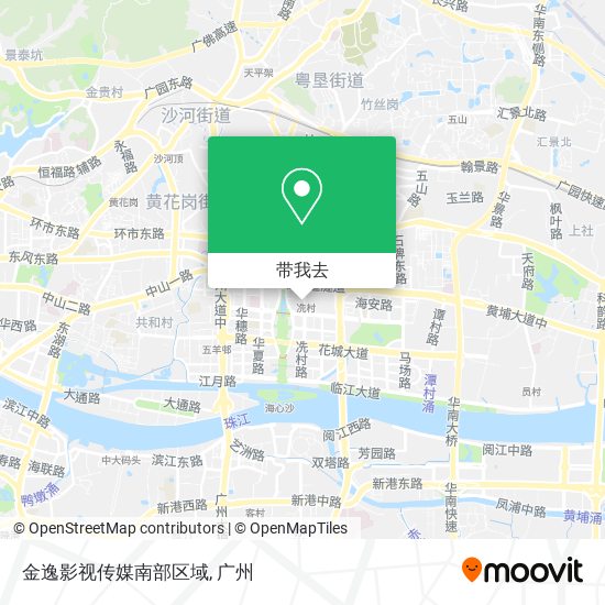 金逸影视传媒南部区域地图