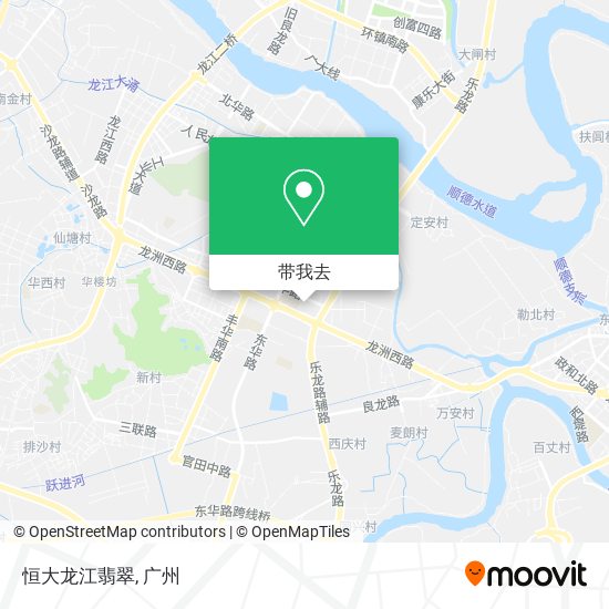恒大龙江翡翠地图