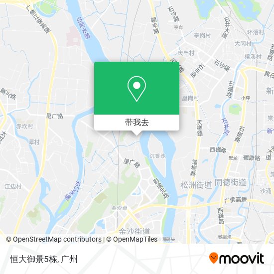 恒大御景5栋地图