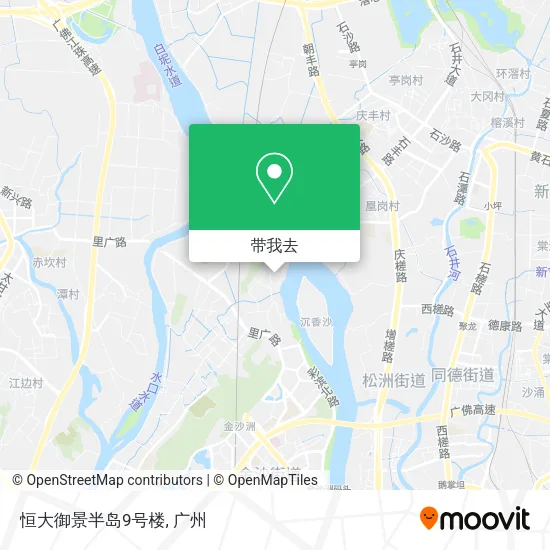 恒大御景半岛9号楼地图