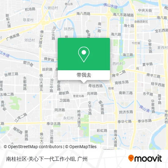 南桂社区-关心下一代工作小组地图