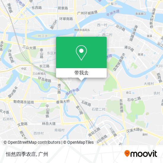 恒然四季农庄地图