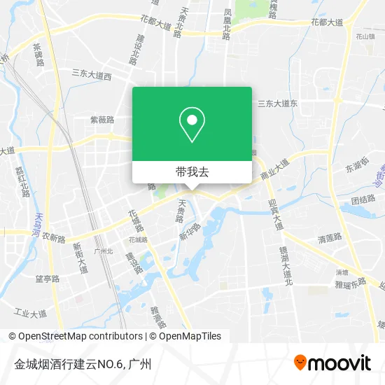 金城烟酒行建云NO.6地图
